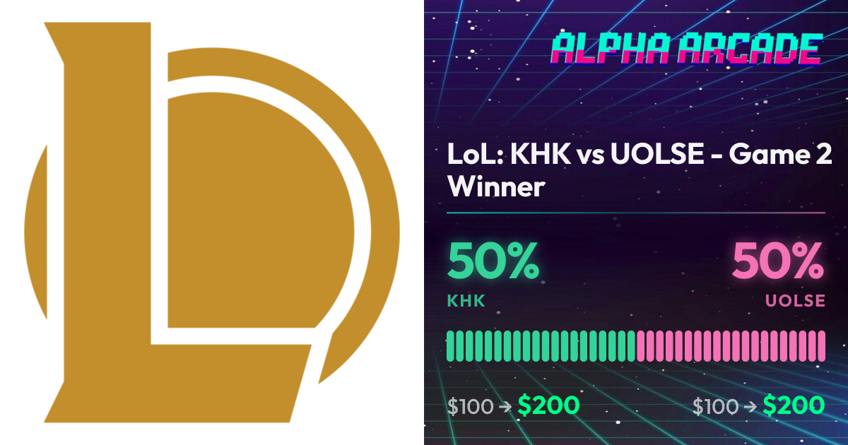 YES 50% / NO 50%