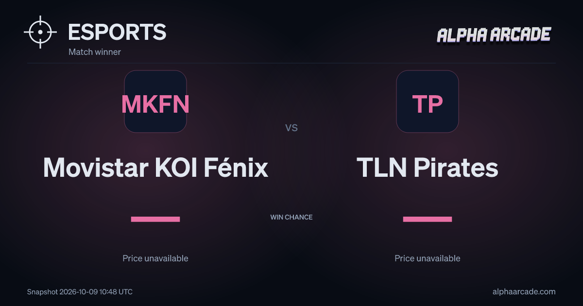 ESPORTS: ⁠Movistar KOI Fénix — / TLN Pirates —