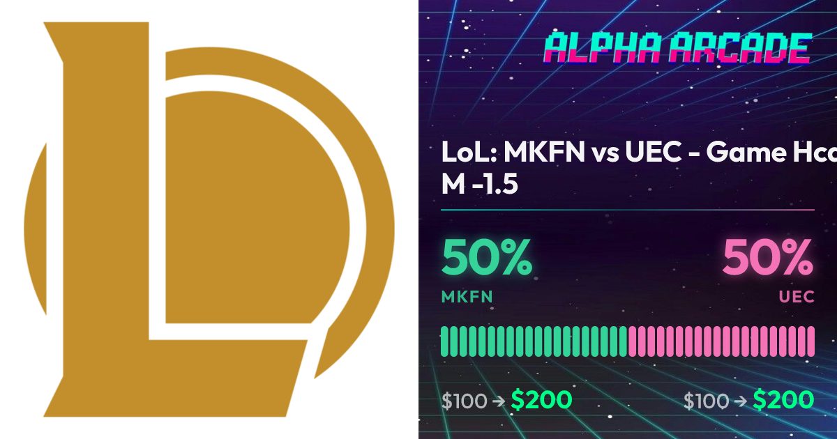 YES 50% / NO 50%