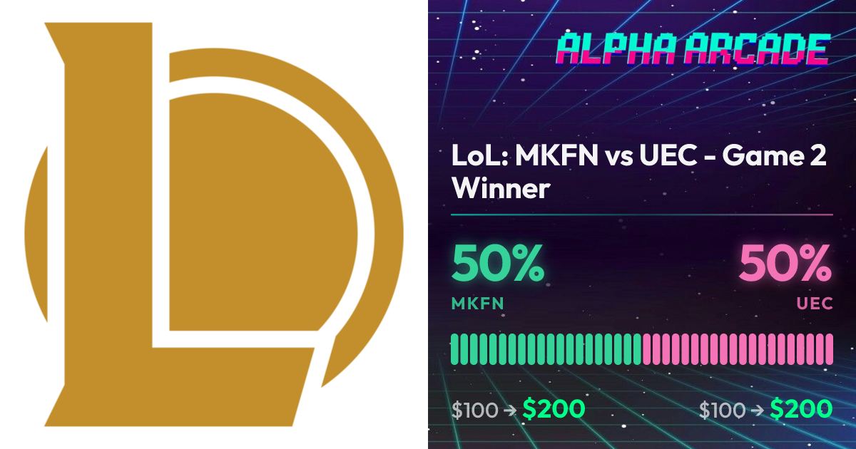 YES 50% / NO 50%