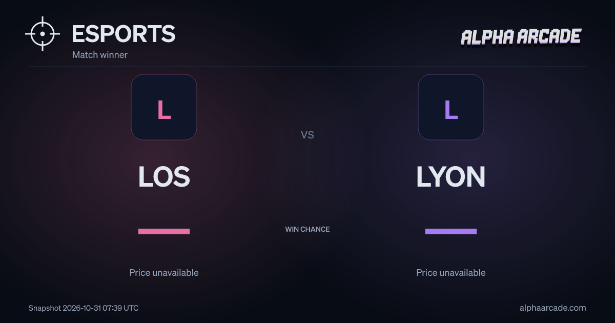 ESPORTS: LOS — / LYON —