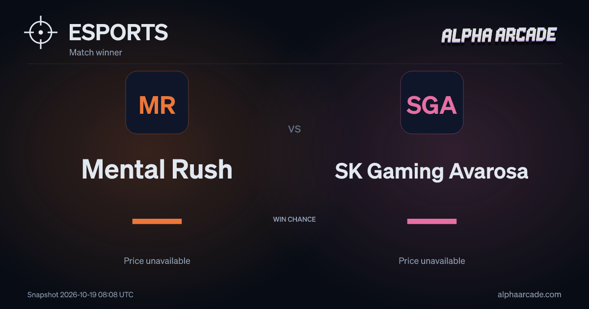 ESPORTS: Mental Rush — / SK Gaming Avarosa —