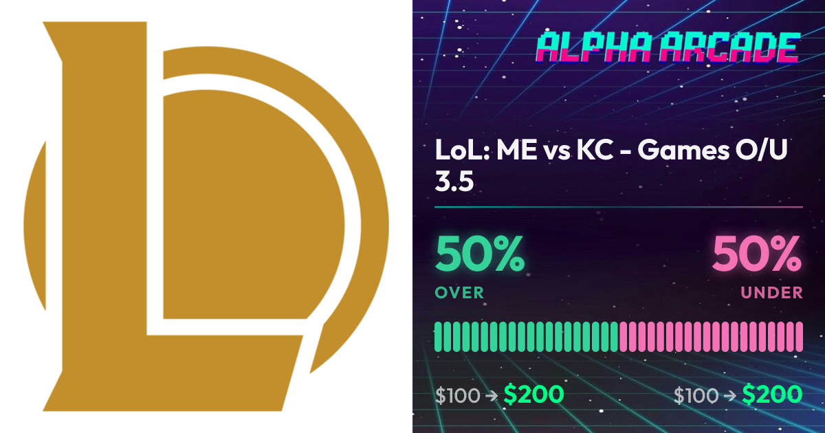 YES 50% / NO 50%
