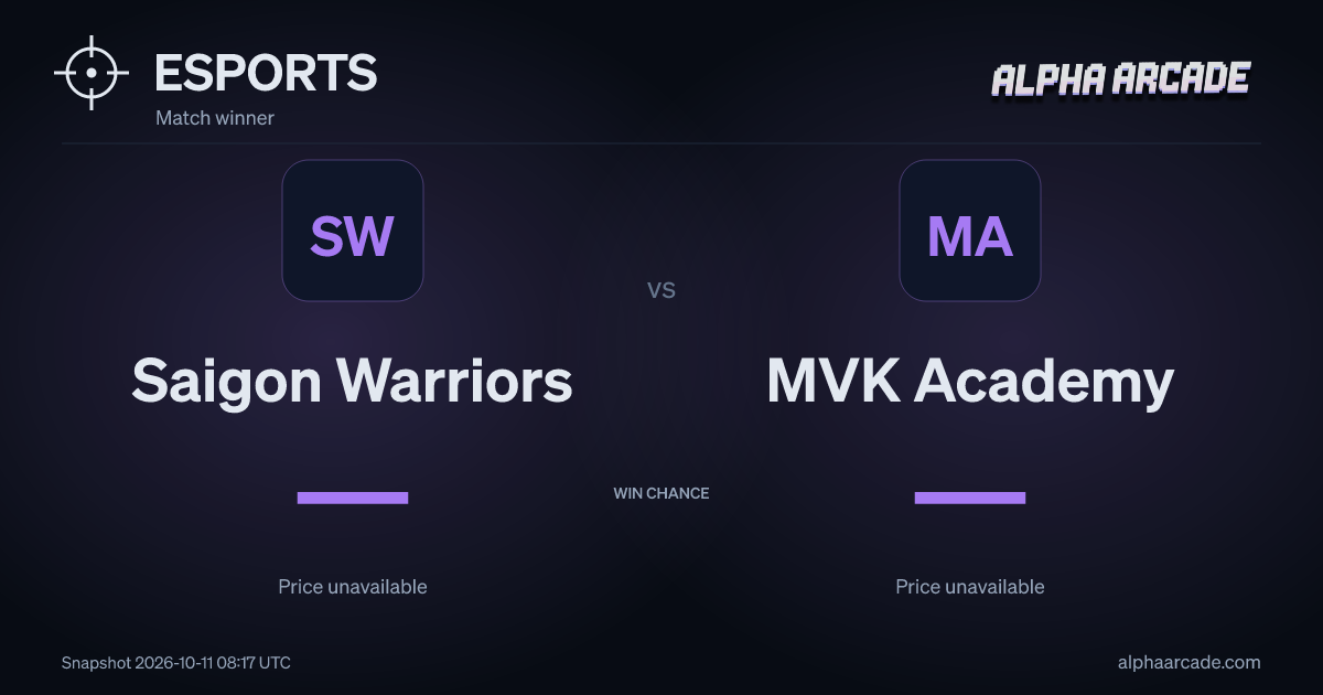 ESPORTS: Saigon Warriors — / MVK Academy —