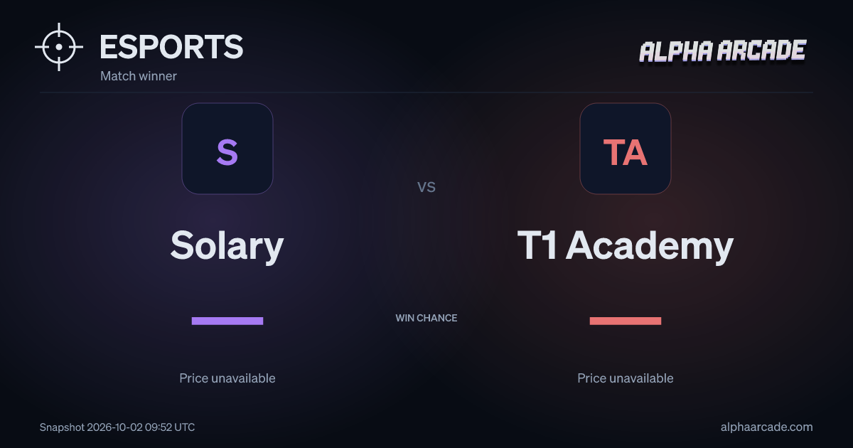 ESPORTS: Solary — / T1 Academy —