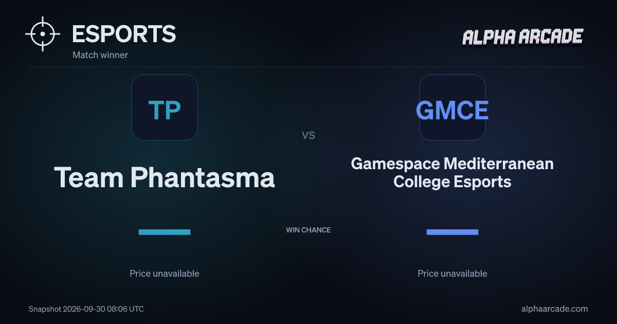ESPORTS: Team Phantasma — / Gamespace Mediterranean College Esports —