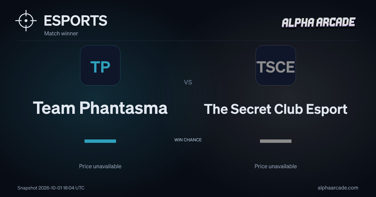 ESPORTS: Team Phantasma — / The Secret Club Esport —
