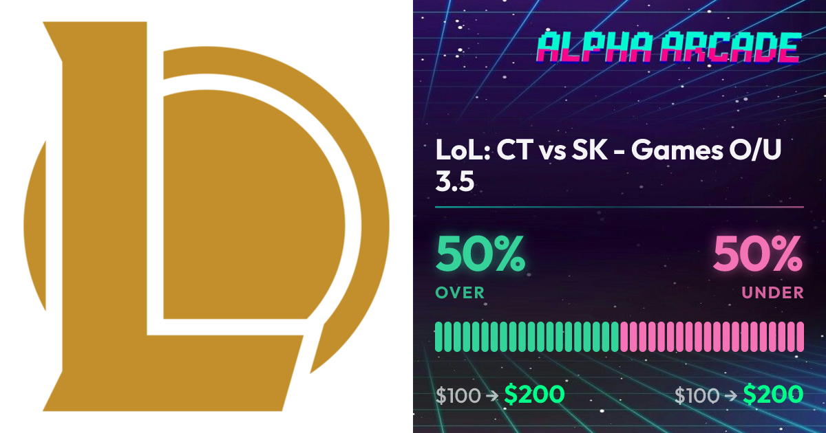 YES 50% / NO 50%