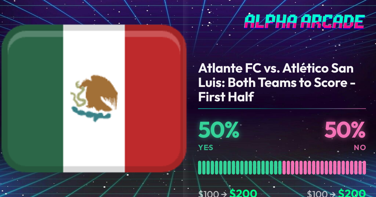 YES 50% / NO 50%