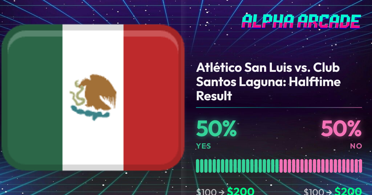 YES 50% / NO 50%