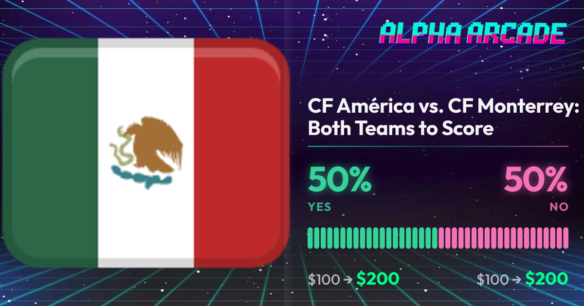 YES 50% / NO 50%