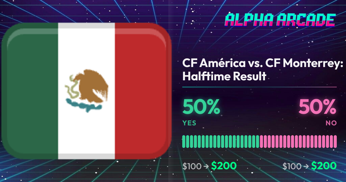 YES 50% / NO 50%
