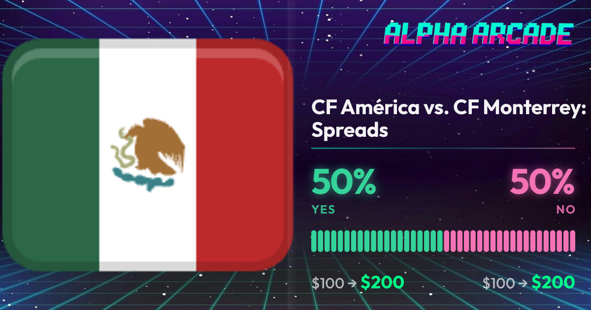 YES 50% / NO 50%