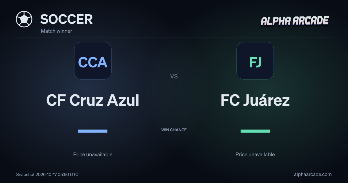 SOCCER: CF Cruz Azul — / FC Juárez —