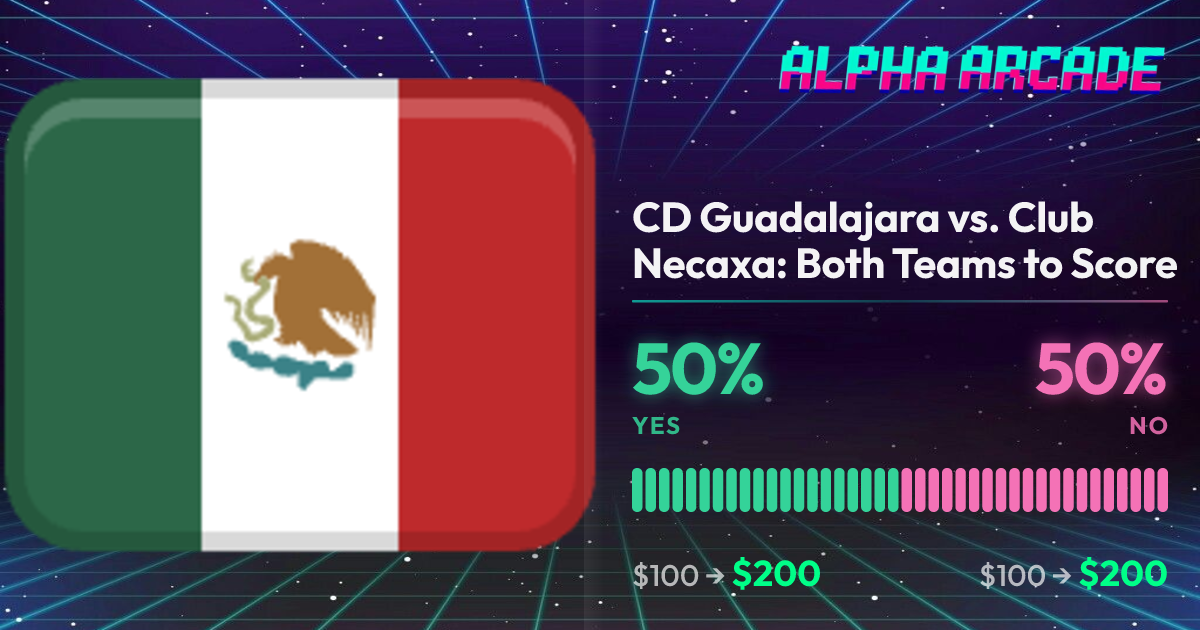 YES 50% / NO 50%