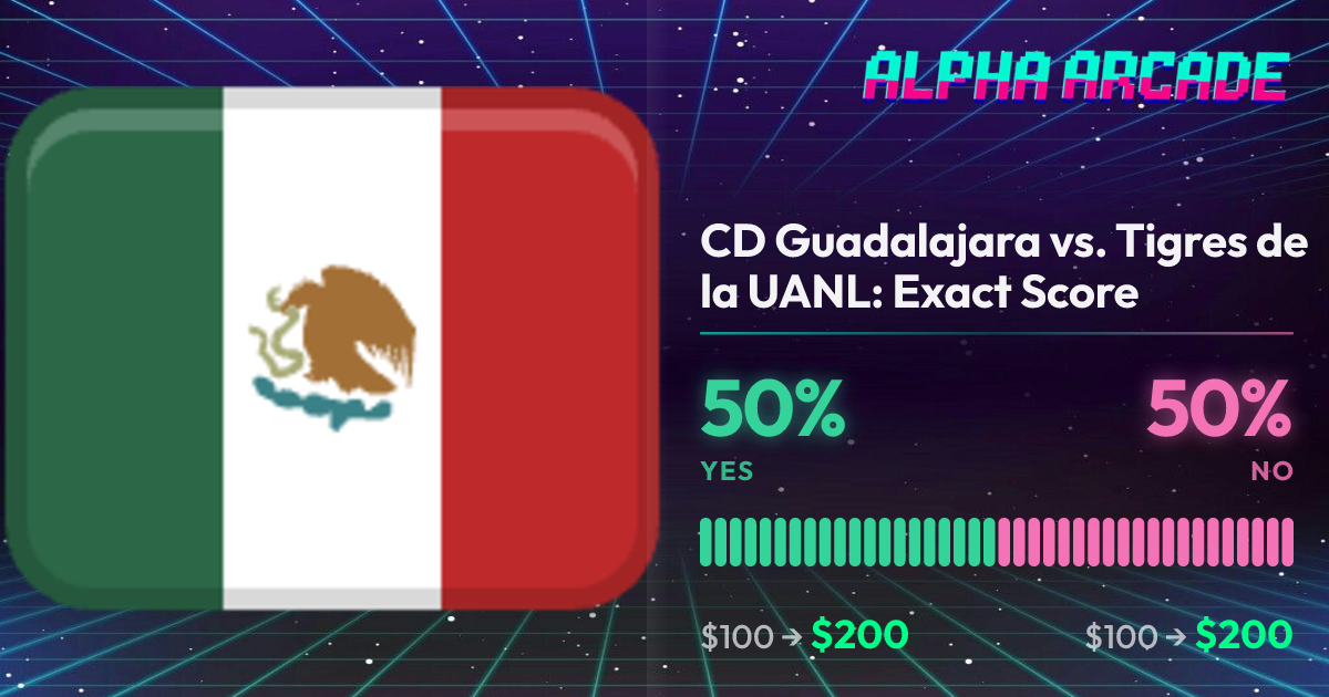 YES 50% / NO 50%