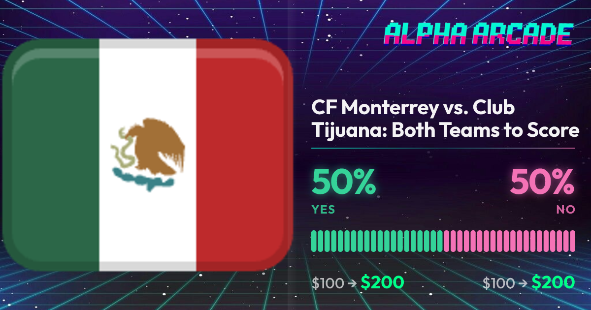 YES 50% / NO 50%