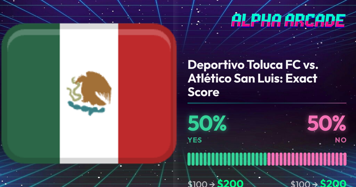 YES 50% / NO 50%