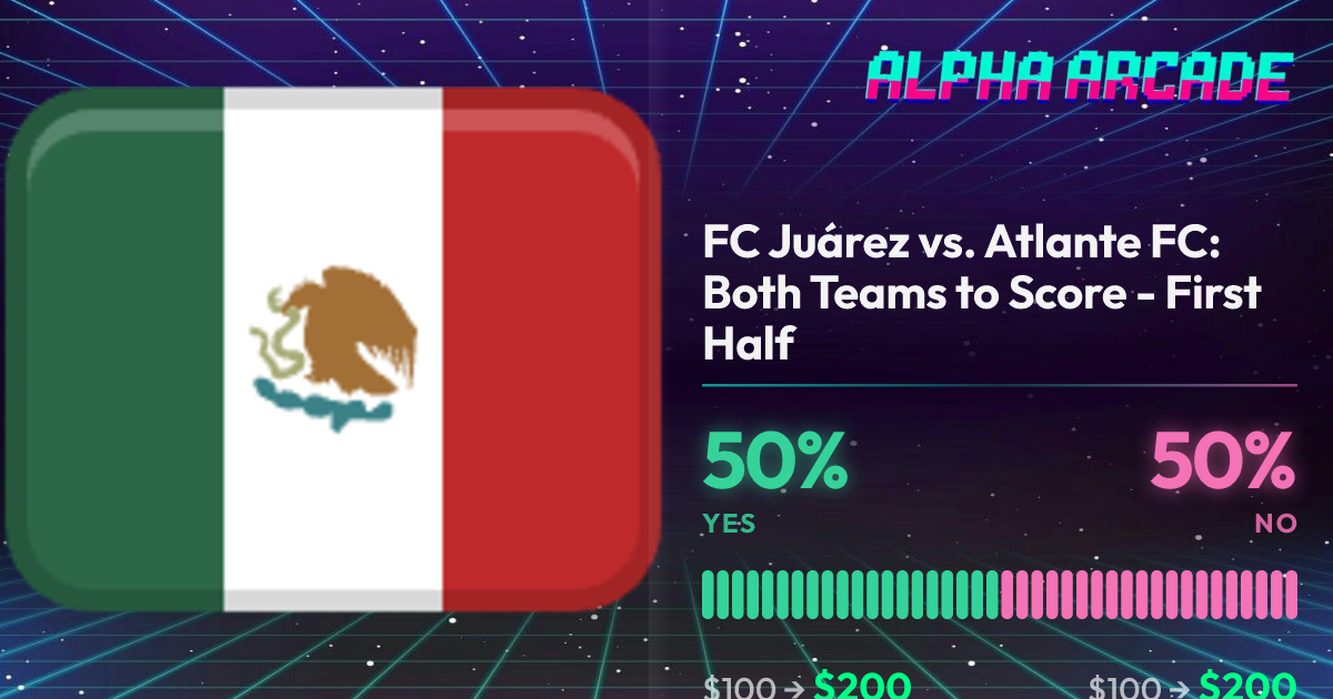 YES 50% / NO 50%