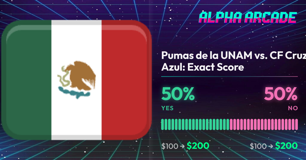 YES 50% / NO 50%