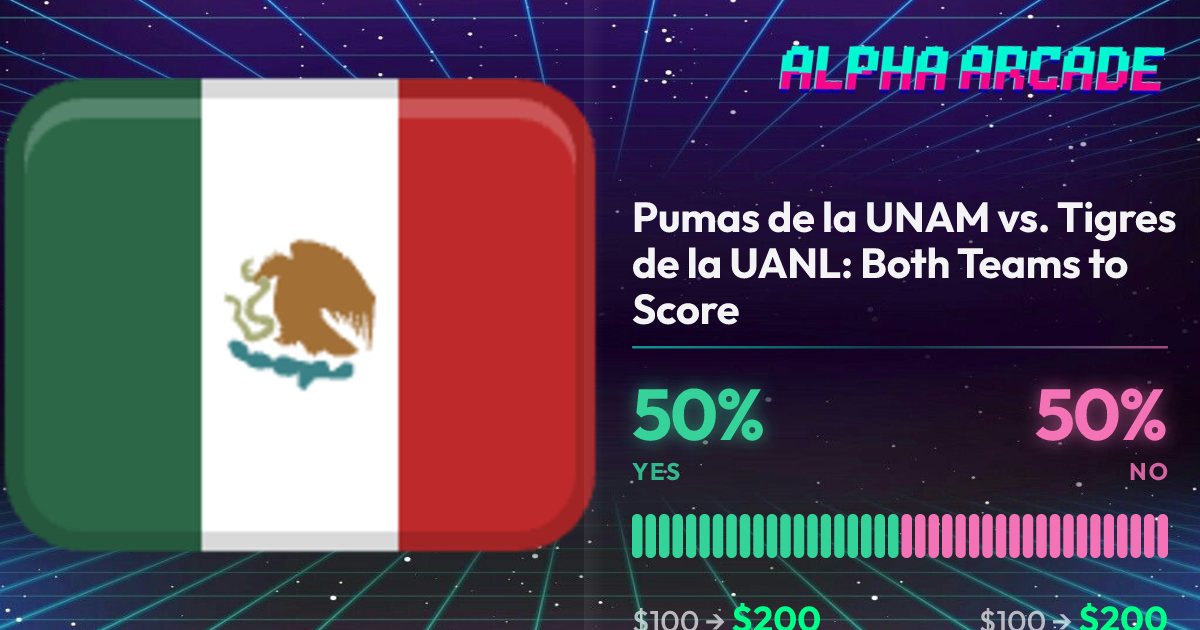 YES 50% / NO 50%