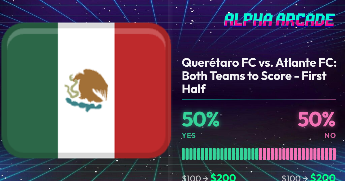 YES 50% / NO 50%