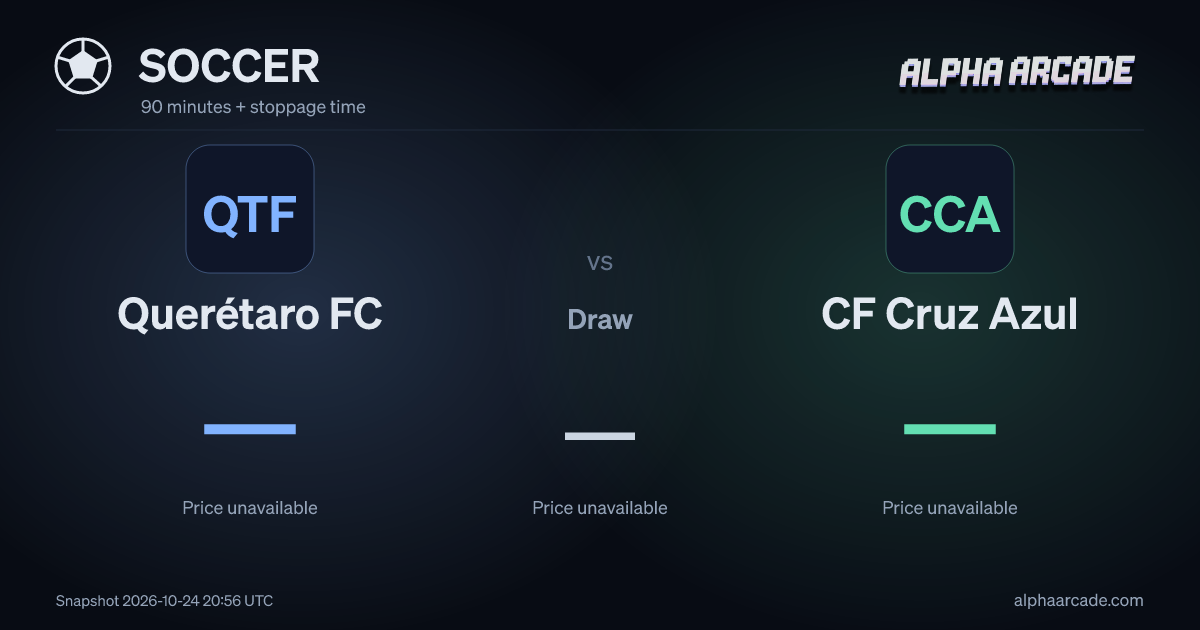 SOCCER: Querétaro FC — / Draw — / CF Cruz Azul —