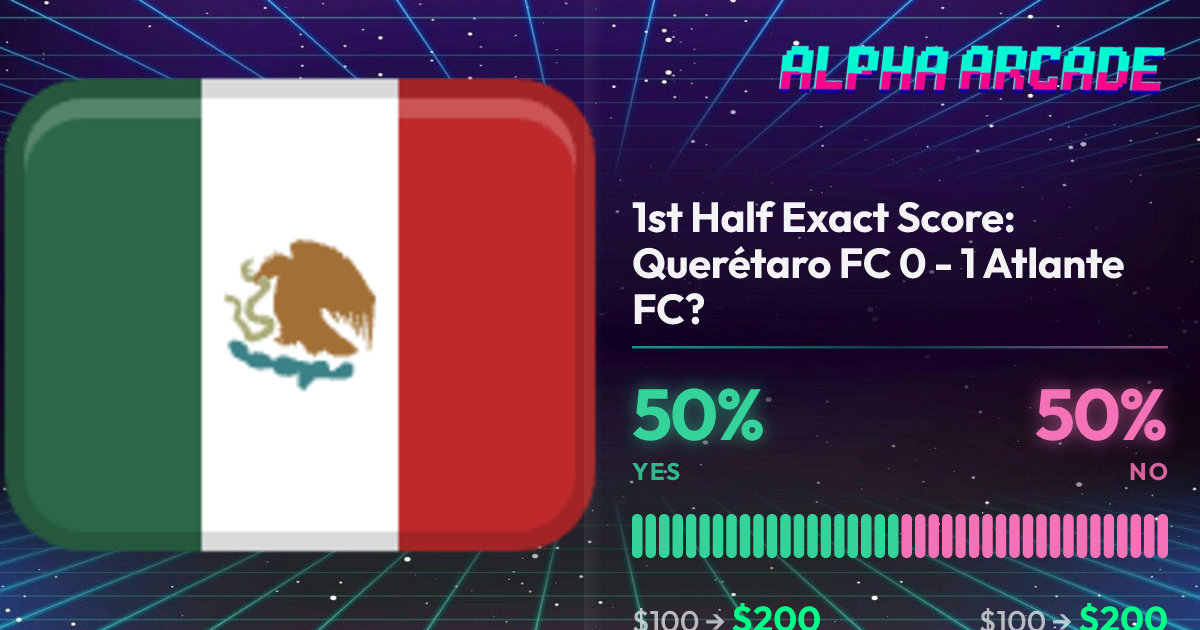 YES 50% / NO 50%