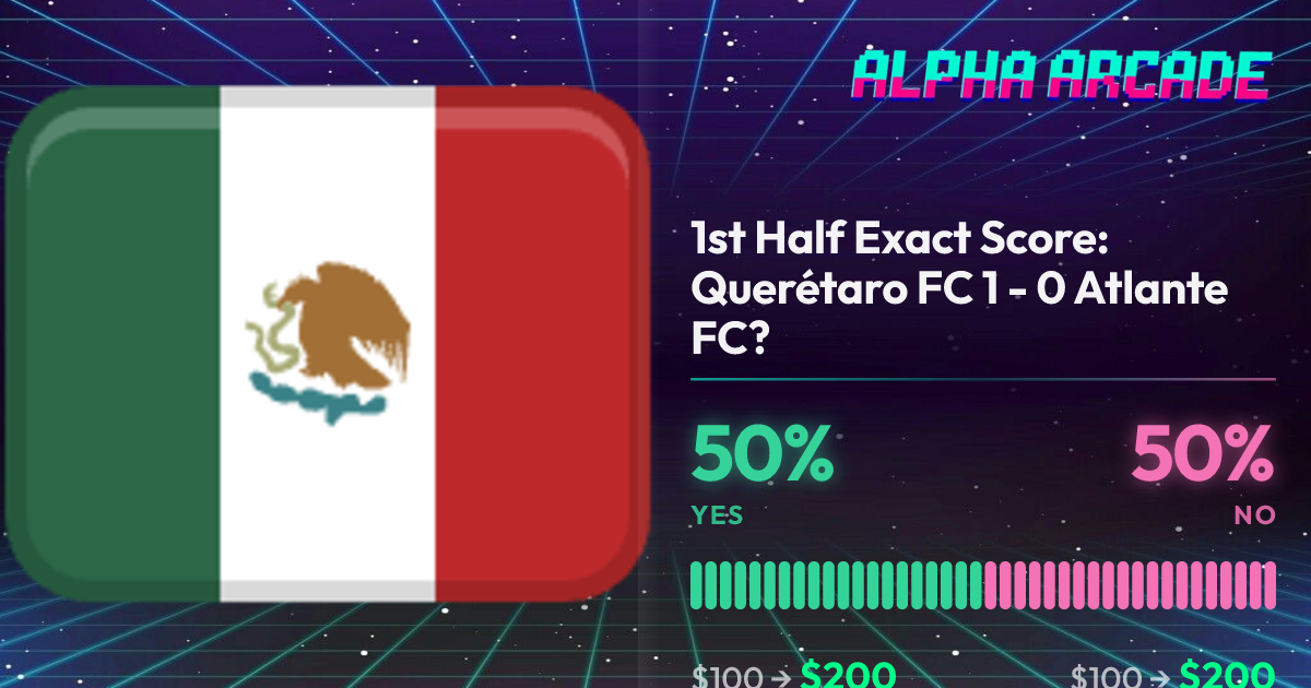 YES 50% / NO 50%