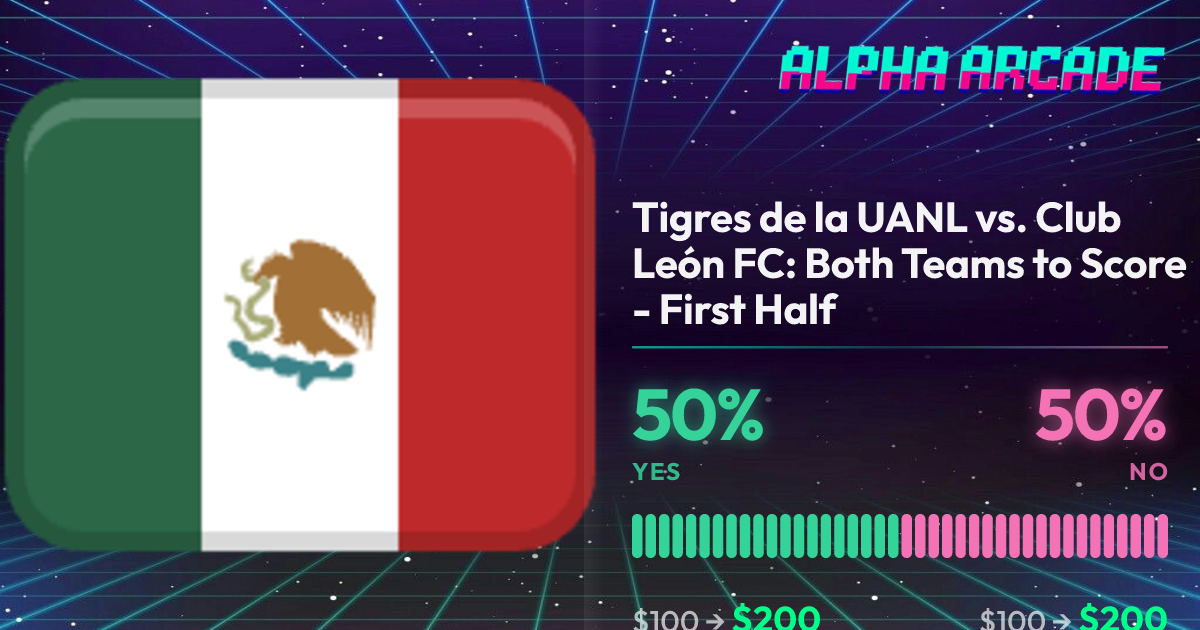 YES 50% / NO 50%