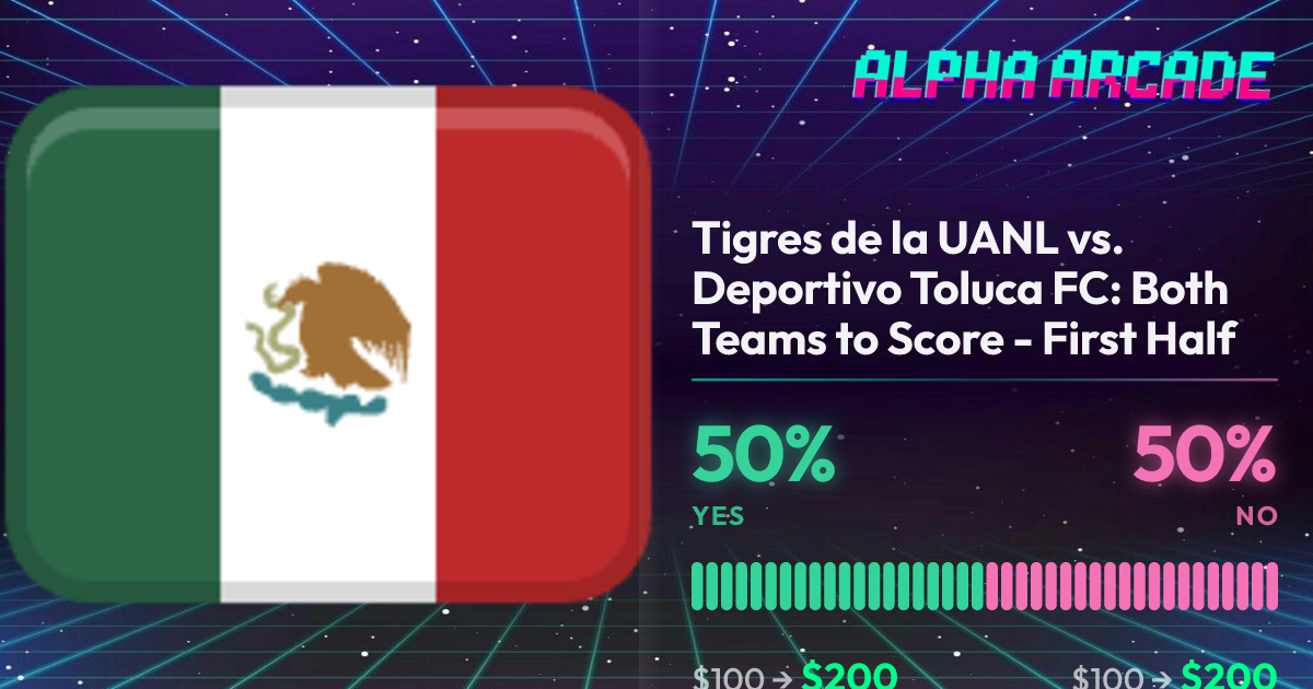 YES 50% / NO 50%