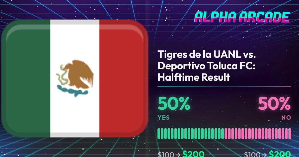 YES 50% / NO 50%