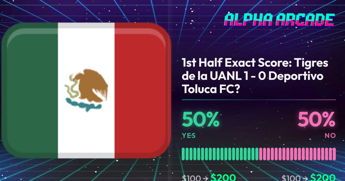 YES 50% / NO 50%