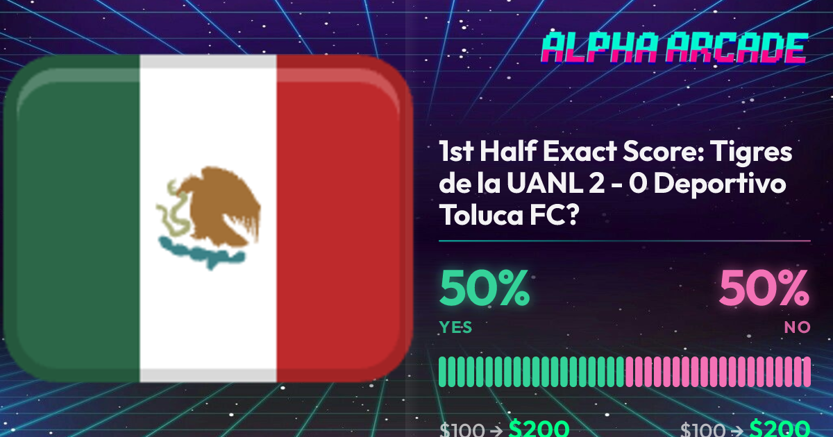 YES 50% / NO 50%