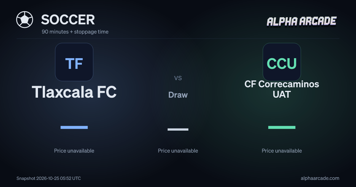 SOCCER: Tlaxcala FC — / Draw — / CF Correcaminos UAT —