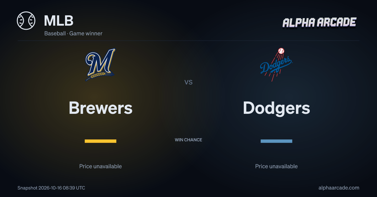 MLB: Brewers — / Dodgers —