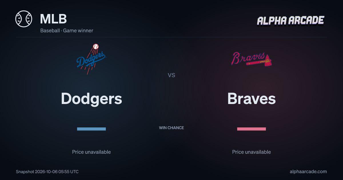 MLB: Dodgers — / Braves —