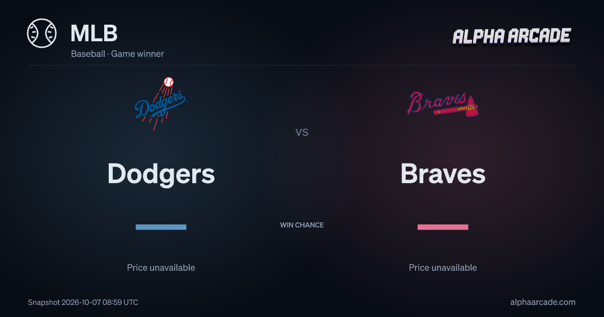 MLB: Dodgers — / Braves —