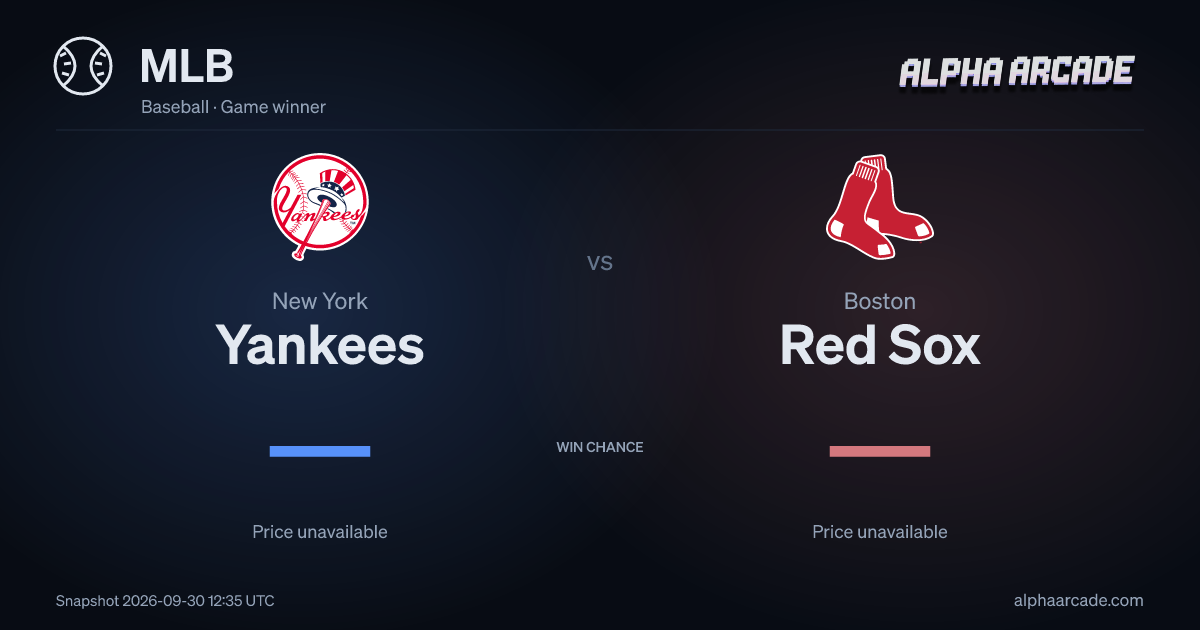 MLB: New York Yankees — / Boston Red Sox —