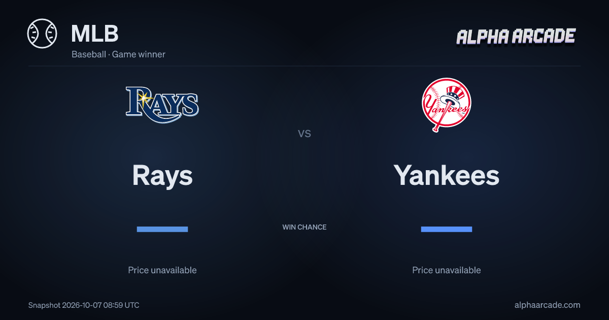 MLB: Rays — / Yankees —
