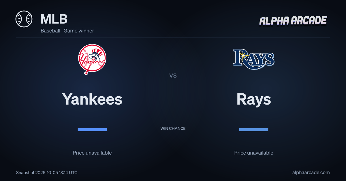 MLB: Yankees — / Rays —