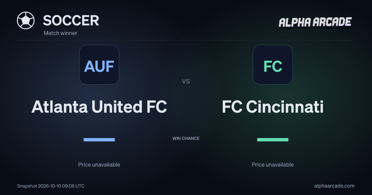 SOCCER: Atlanta United FC — / FC Cincinnati —