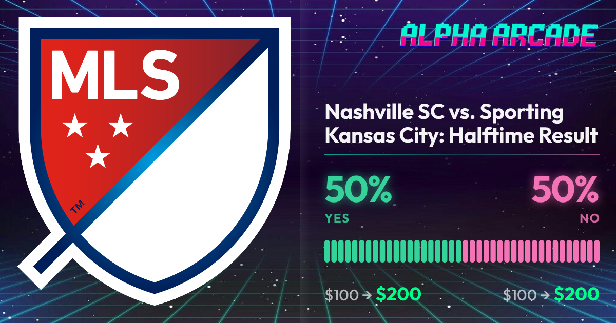YES 50% / NO 50%