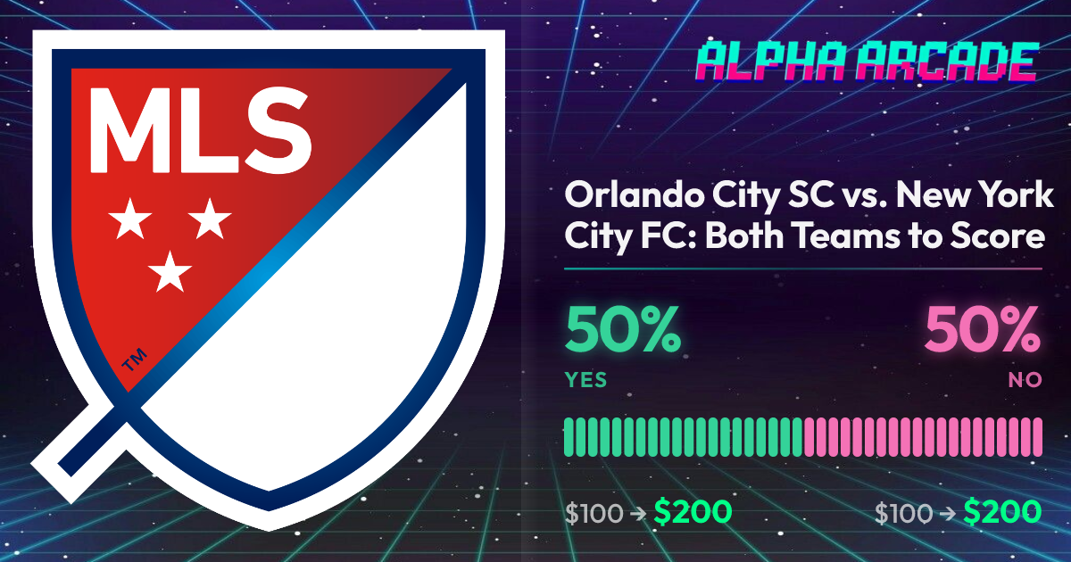 YES 50% / NO 50%