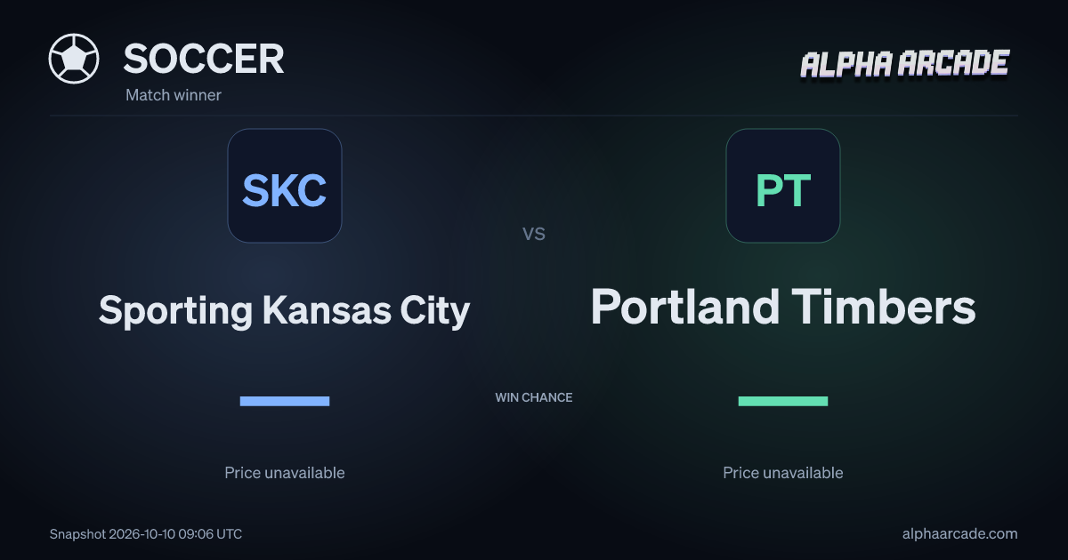 SOCCER: Sporting Kansas City — / Portland Timbers —