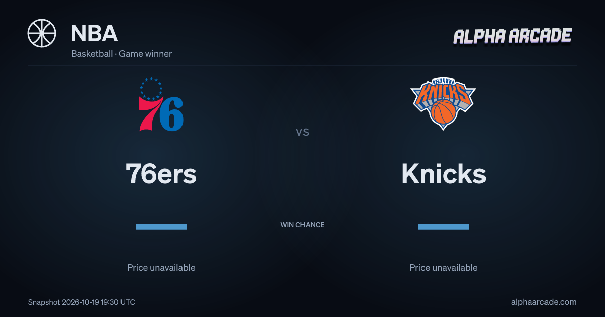 NBA: 76ers — / Knicks —