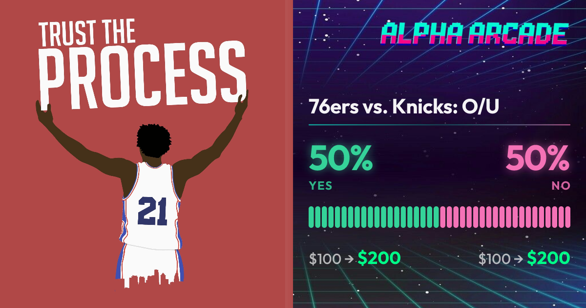 YES 50% / NO 50%