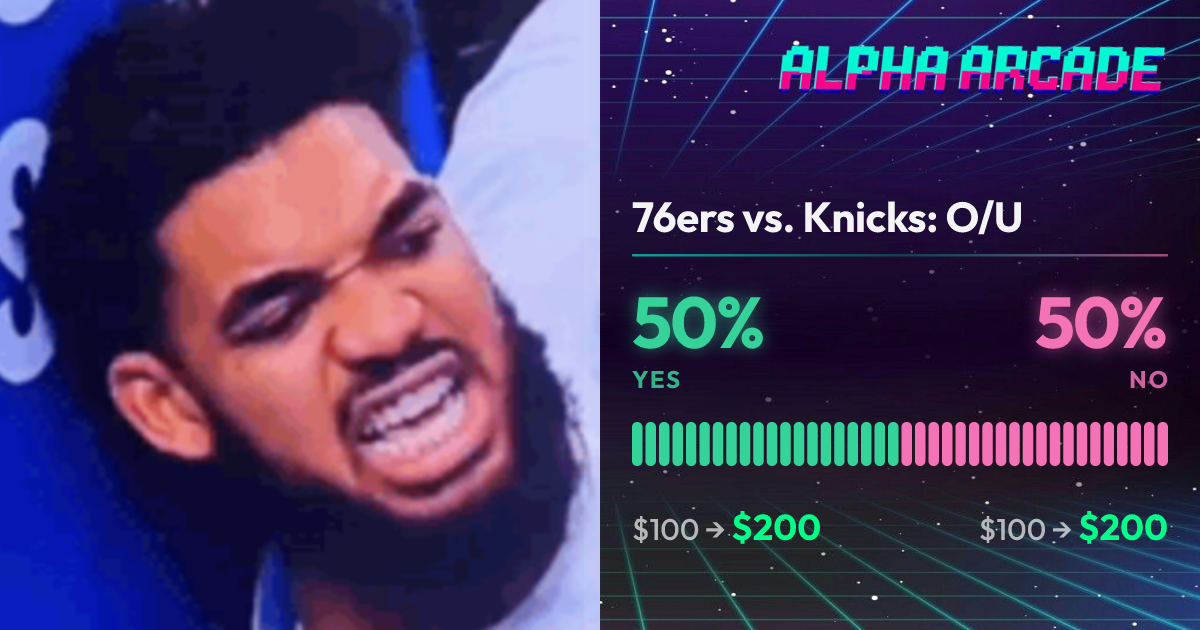 YES 50% / NO 50%