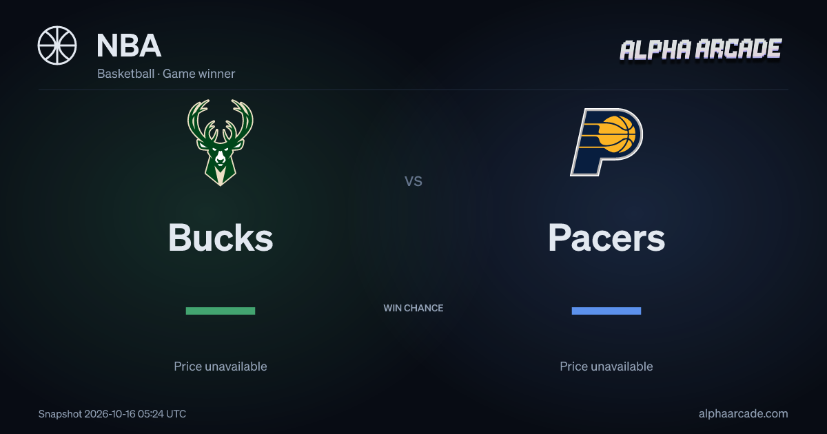 NBA: Bucks — / Pacers —