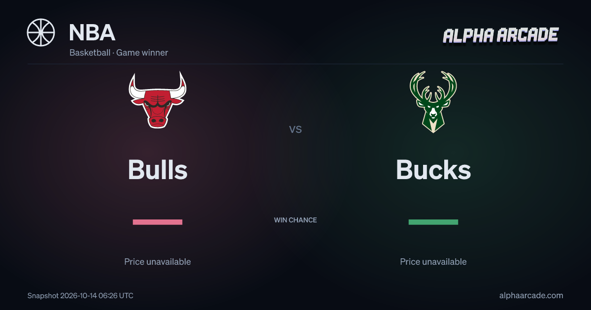 NBA: Bulls — / Bucks —